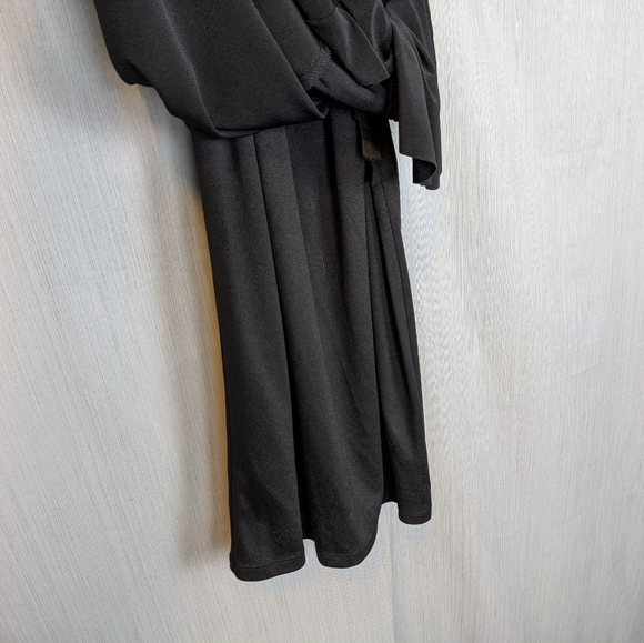 American Living Black and Nude Dress w/ Lace Overlay On Bodice In Women's Size 4 - Picture 3 of 6